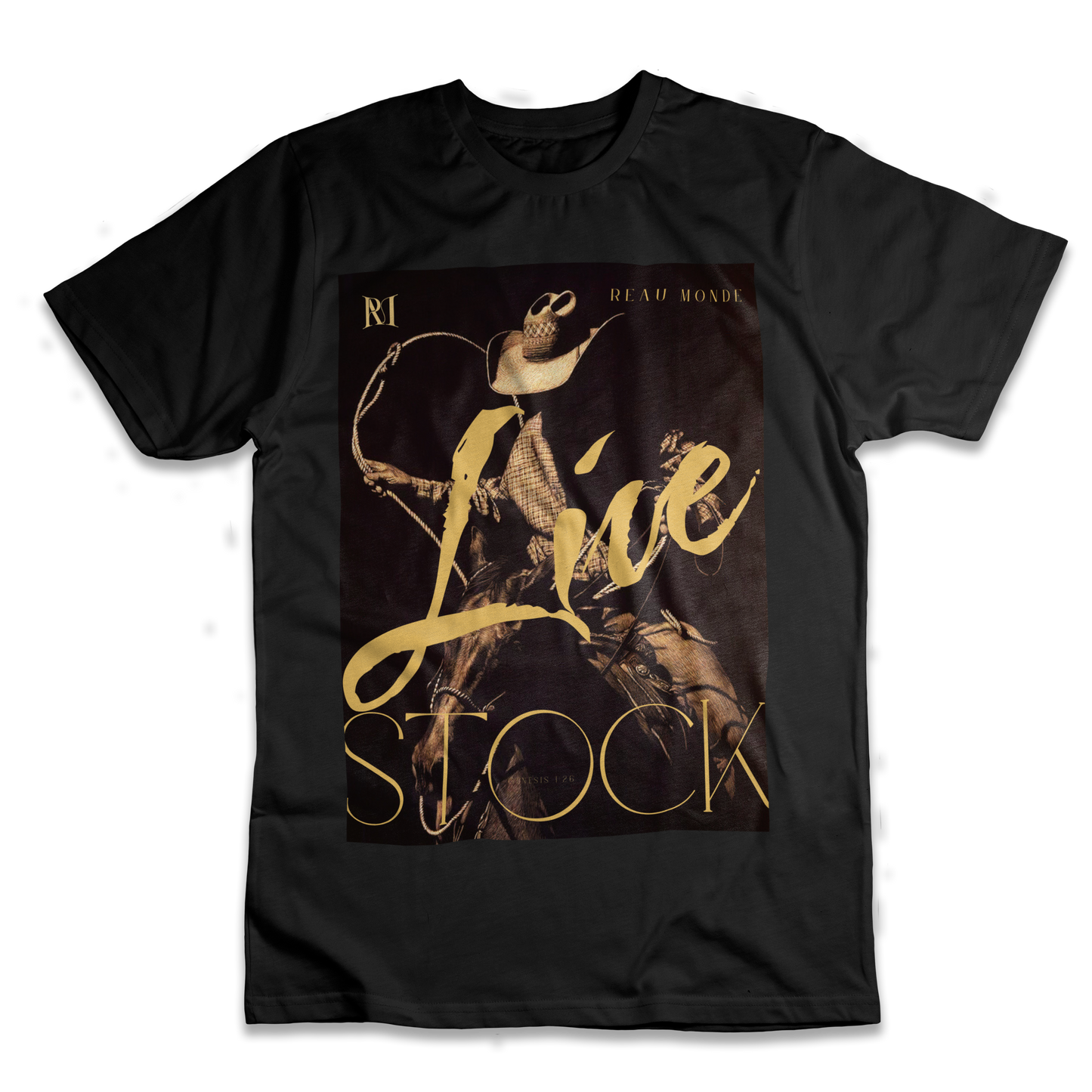 RM "Livestock" Rodeo Tee