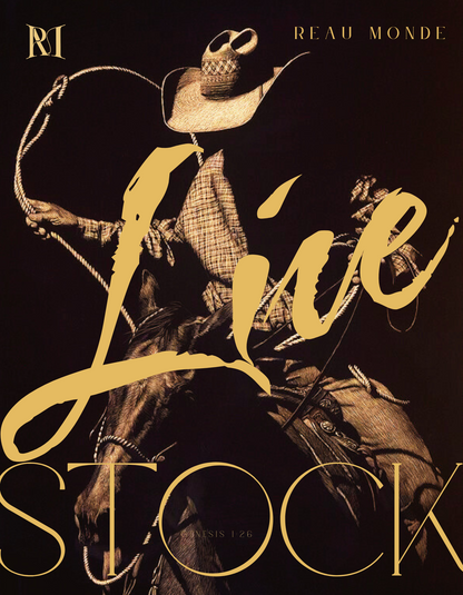 RM "Livestock" Rodeo Tee